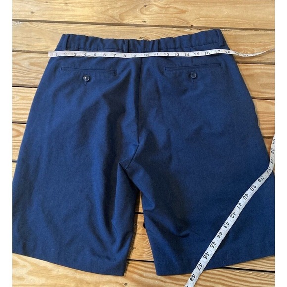 Greg Norman Chino Shorts Size 36 Men’s Navy - Picture 6 of 7